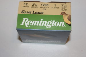 Remington Game Load 12 gague 2 3/4 Length