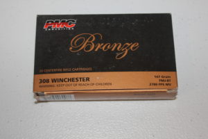 PMC Bronze 308 Winchester Ammo 147 Grain Full Metal Jacket