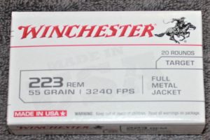 Winchester Target 223 Rem FMJ