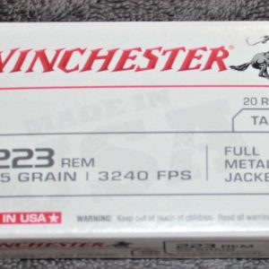 Winchester Target 223 Rem FMJ