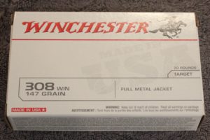 Winchester Target 308win FMJ